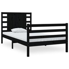 Каркас кровати, 100x200 см, чёрный цена и информация | Кровати | kaup24.ee