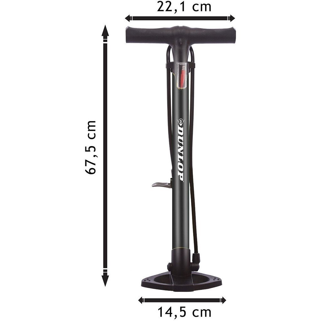 Dunlop 174Psi jalgrattapump (12Bar) hind ja info | Rattapumbad | kaup24.ee