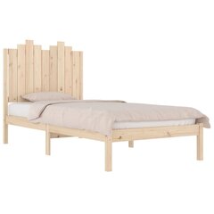 vidaXL voodiraam, täismännipuit, 75 x 190 cm цена и информация | Кровати | kaup24.ee