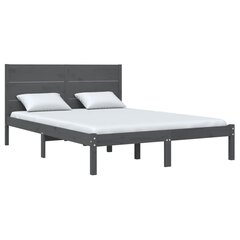 Каркас для кровати, 120x200см, серый цена и информация | Кровати | kaup24.ee