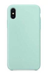 Telefoniümbris Liquid Silicone 1.5mm Apple iPhone X/XS piparmündi värv цена и информация | Чехлы для телефонов | kaup24.ee