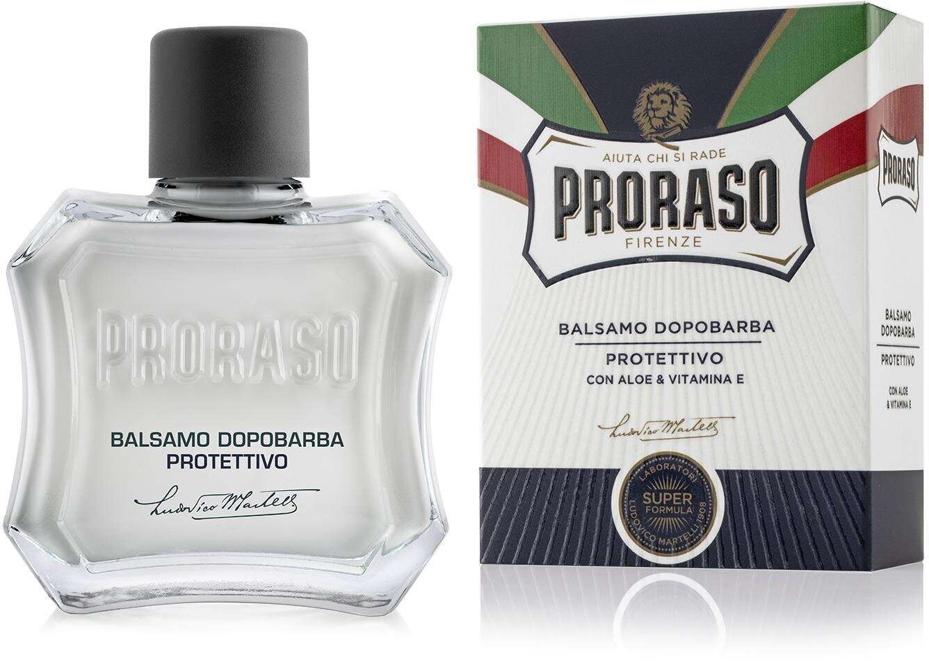 Niisutav Näokreem Proraso Aloe & Vit E (100 ml) hind ja info | Raseerimisvahendid | kaup24.ee