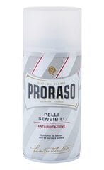 Raseerimise vaht White Proraso (300 ml) hind ja info | Raseerimisvahendid | kaup24.ee