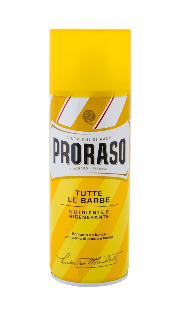 Habemeajamisvaht Proraso Yellow 400 ml hind ja info | Raseerimisvahendid | kaup24.ee