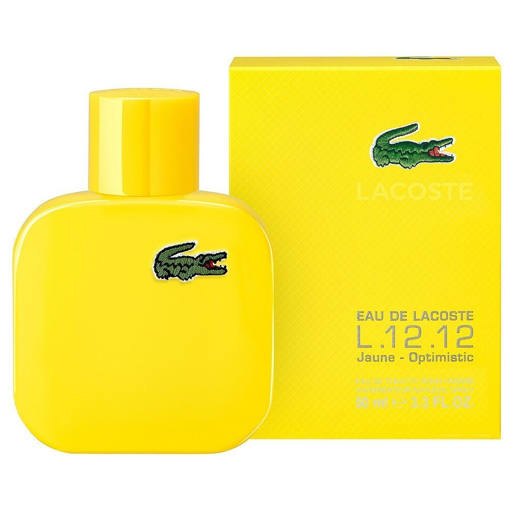 Lacoste Eau de Lacoste L.12.12 Yellow EDT meestele 100 ml hind ja info | Meeste parfüümid | kaup24.ee