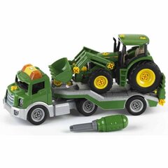 Трактор John Deere на прицепе с инструментами Klein цена и информация | Игрушки для мальчиков | kaup24.ee