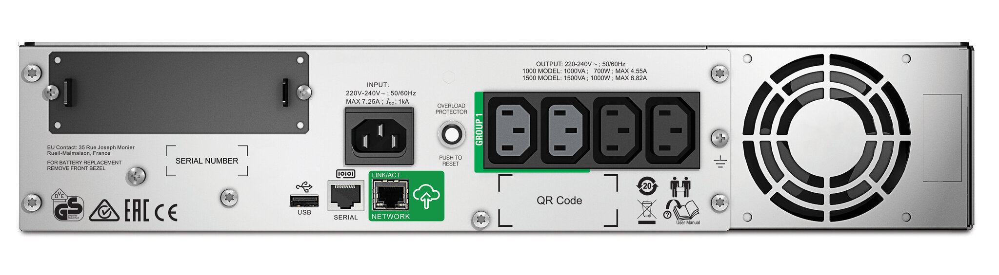 APC SMT1000RMI2UC hind ja info | Puhvertoiteallikad (UPS) | kaup24.ee