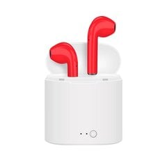 I7S juhtmevabad kõrvaklapid, punased hind ja info | Kõrvaklapid | kaup24.ee