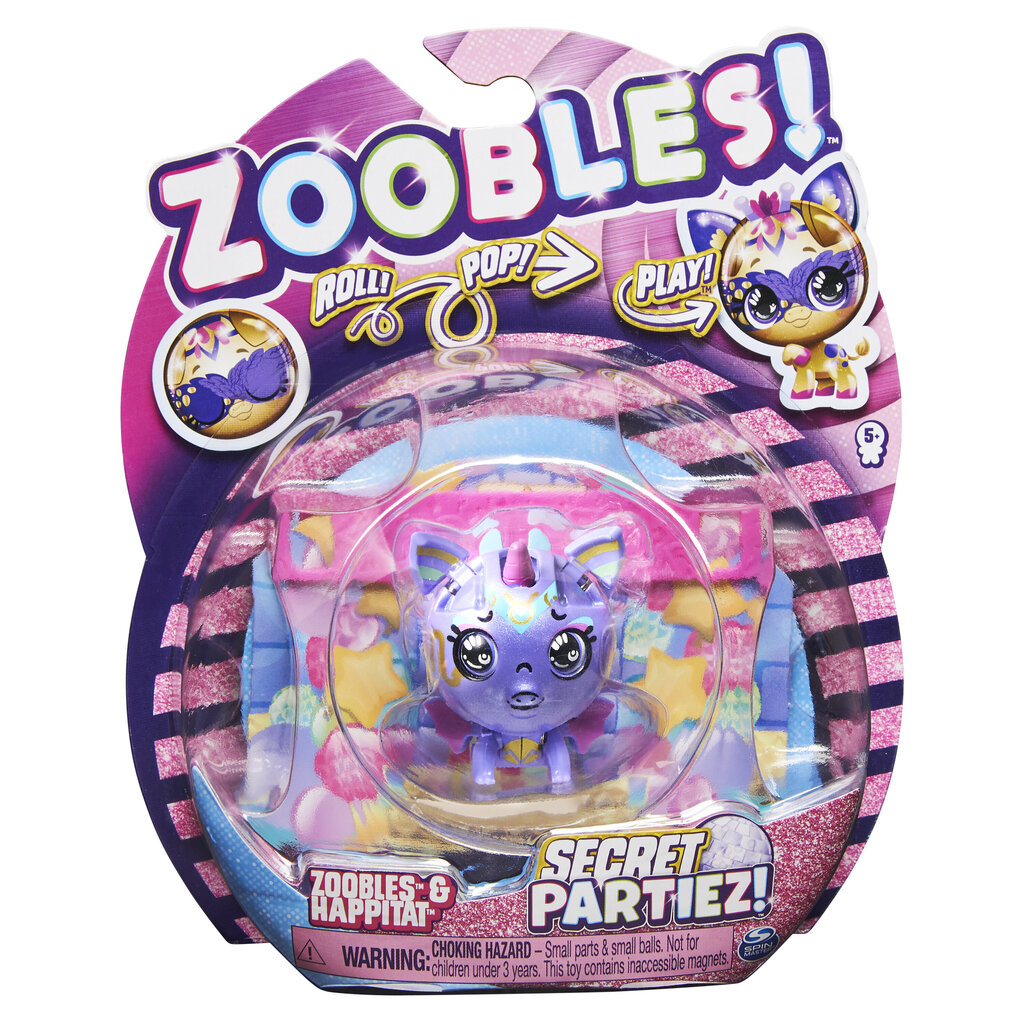 Фигурка Zoobles Animals Secret Partiez, 2 серия, 6061944 цена | kaup24.ee