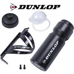 Joogipudel - DunLop, 750 ml, must hind ja info | Jalgratta joogipudelid, pudelihoidjad | kaup24.ee