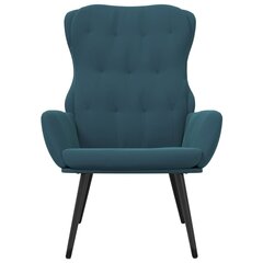 Тканевое кресло, 67x59x77 см, синий цена и информация | Кресла | kaup24.ee