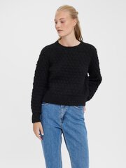 Vero Moda naiste pullover 10269224*02, must 5715310501721 hind ja info | Naiste kampsunid | kaup24.ee