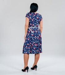 Женское платье 232337 01, тёмно-синее /красное, 232337*01-050 цена и информация | Платье | kaup24.ee