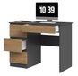 Sülearvuti laud Mijas, vasak, antratsiit/tamme värv hind ja info | Arvutilauad, kirjutuslauad | kaup24.ee