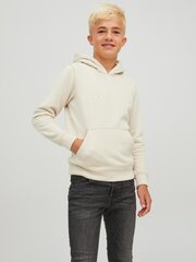 Детская толстовка Jack & Jones 12214983*02, белая, 5715305948326 цена и информация | Свитеры, жилетки, пиджаки для мальчиков | kaup24.ee