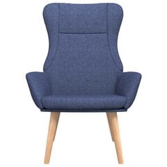 Тканевое кресло, 67x59x77 см, цвет синий цена и информация | Кресла в гостиную | kaup24.ee