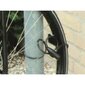 Spiraalne jalgrattalukk võtmega Dunlop, 0,8x150 cm, must цена и информация | Rattalukud | kaup24.ee