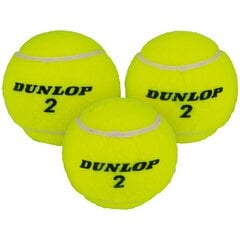 Tennisepallid - DUNLOP CLUB, 3 tk цена и информация | Товары для большого тенниса | kaup24.ee