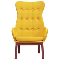 Кресло, 67x59x77 см, желтое цена и информация | Кресла в гостиную | kaup24.ee