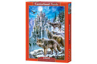 Пазл Castorland Wolves and Castle, 1500 деталей цена и информация | Пазлы | kaup24.ee