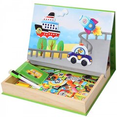 Magnetitega kast "Sõidukid" цена и информация | Развивающие игрушки | kaup24.ee