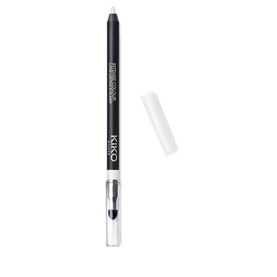 Silmapliiats Kiko Milano Intense Colour Long Lasting Eyeliner, 01 Pearly White, 1.2 g цена и информация | Ripsmetušid, lauvärvid, silmapliiatsid, seerumid | kaup24.ee