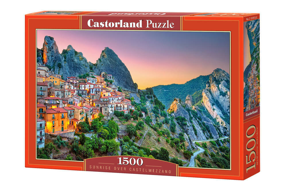 Castorland Sunrise over Castelmezzano, 1500 tükki цена и информация | Pusled | kaup24.ee