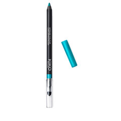 Silmapliiats Kiko Milano Intense Colour Long Lasting Eyeliner, 12 Metallic Turquoise, 1.2 g hind ja info | Ripsmetušid, lauvärvid, silmapliiatsid, seerumid | kaup24.ee