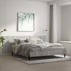 vidaXL voodipeats, hall Sonoma, 240 x 1,5 x 80 cm, tehispuit цена и информация | Кровати | kaup24.ee