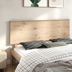 vidaXL voodipeats, 184 x 6 x 82,5 cm, männipuit hind ja info | Voodid | kaup24.ee
