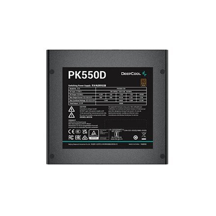 DeepCool PK550D hind ja info | Toiteplokid (PSU) | kaup24.ee