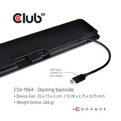 Club 3D CSV-1564W100 hind ja info | USB jagajad, adapterid | kaup24.ee