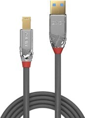 CABLE USB3.0 A-B 3M/CROMO 36663 LINDY цена и информация | Borofone 43757-uniw | kaup24.ee