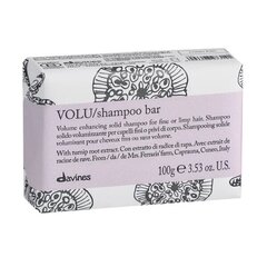 Шампунь для объема для тонких и ослабленных волос Davines Volu Shampoo Bar, 100 г цена и информация | Шампуни | kaup24.ee