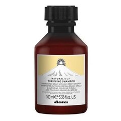 Очищающий шампунь от перхоти Davines Naturaltech Purifying Shampoo, 100 мл цена и информация | Шампуни | kaup24.ee