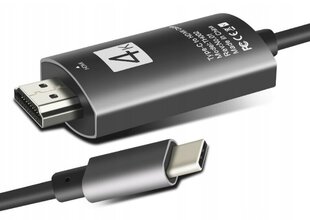 Телефонный кабель MHL USB тип C - Hdmi, потоковая передача 4K цена и информация | Адаптеры и USB-hub | kaup24.ee