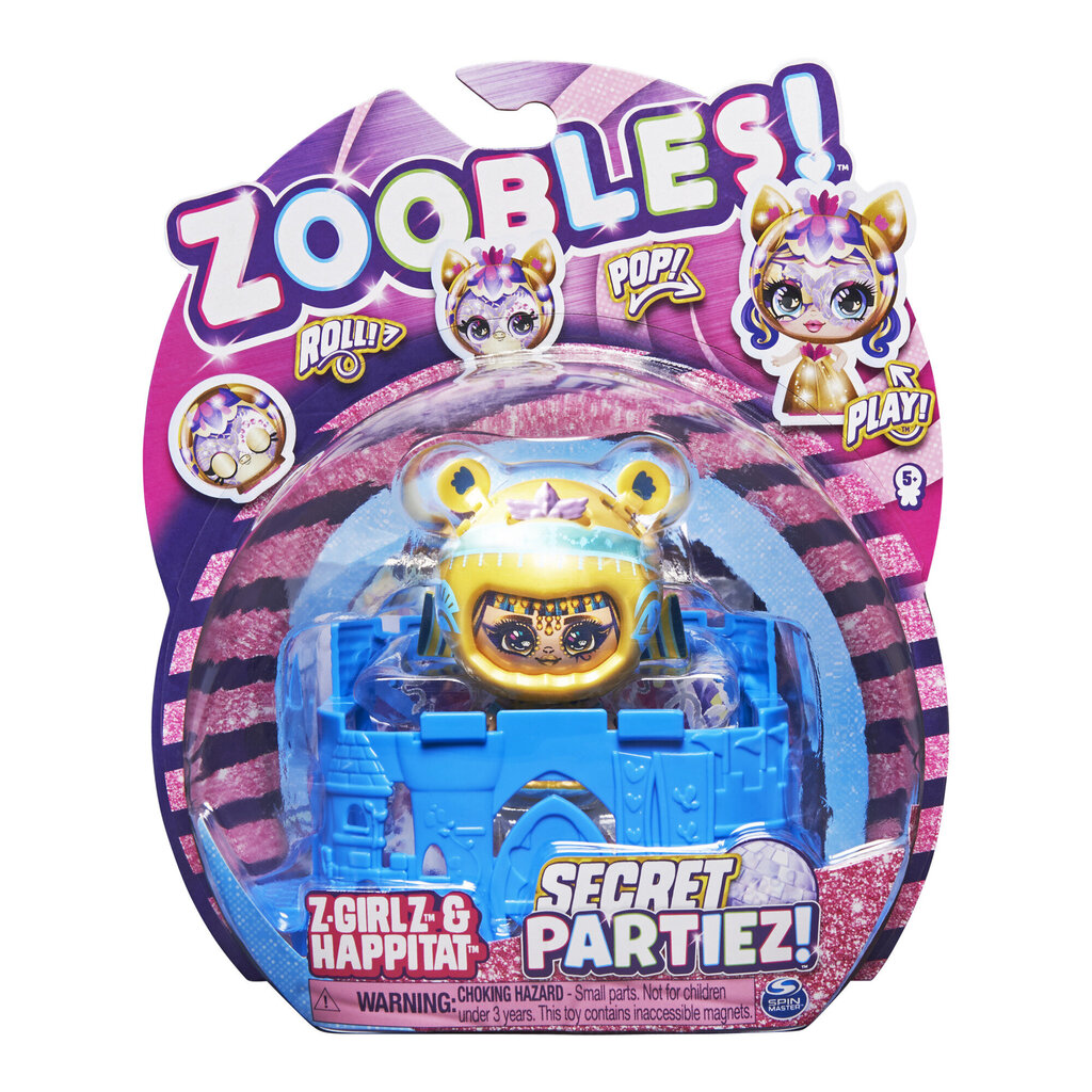 Kuju Zoobles Animals Secret Partiez, 2 sari, 6061945 цена и информация | Tüdrukute mänguasjad | kaup24.ee