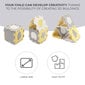 Puslematt Kinderkraft Luno 3D, 30 osa, kollane цена и информация | Tegelustekid | kaup24.ee