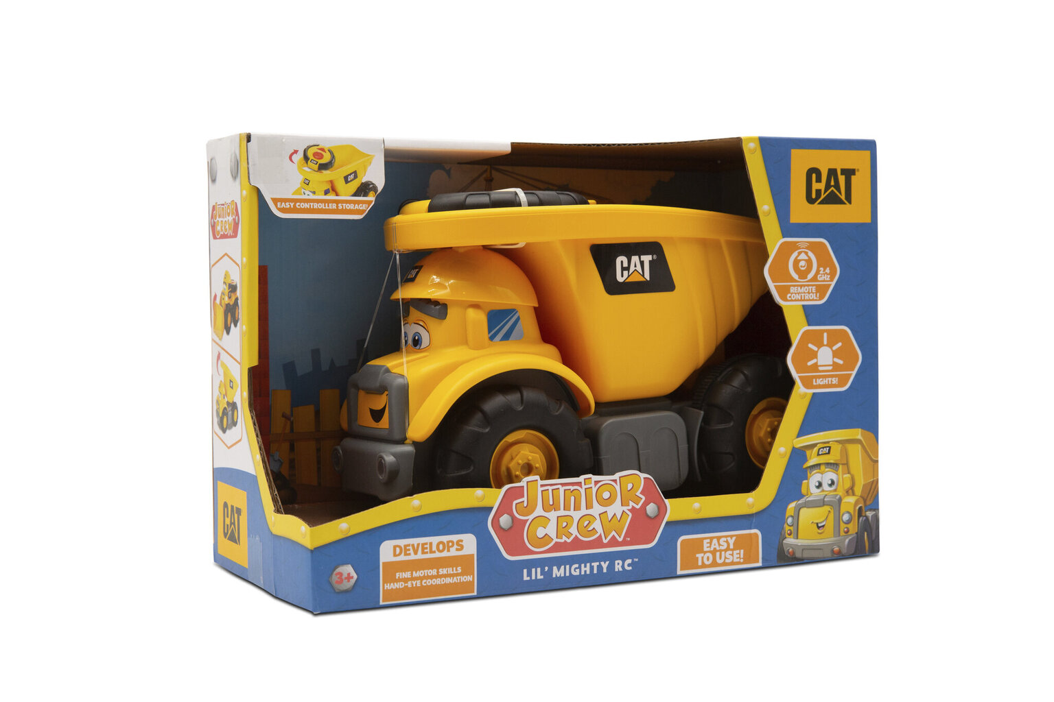 Kaugjuhitav sõiduk Cat Junior Crew Lil' Mighty, asort., 82453 hind ja info | Poiste mänguasjad | kaup24.ee