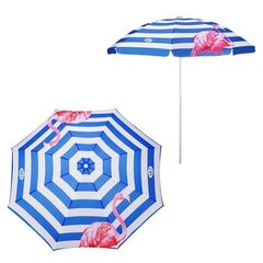 Зонт пляжный Nils Camp NC7811, 160 см, синий цена и информация | Зонты, маркизы, стойки | kaup24.ee