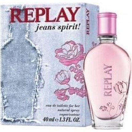 Replay Jeans Spirit EDT naistele 40 ml hind ja info | Naiste parfüümid | kaup24.ee