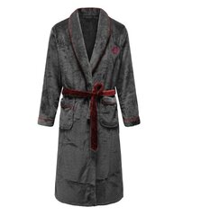 Meeste hommikumantel Roger Grey Red hind ja info | Meeste hommikumantlid, pidžaamad | kaup24.ee