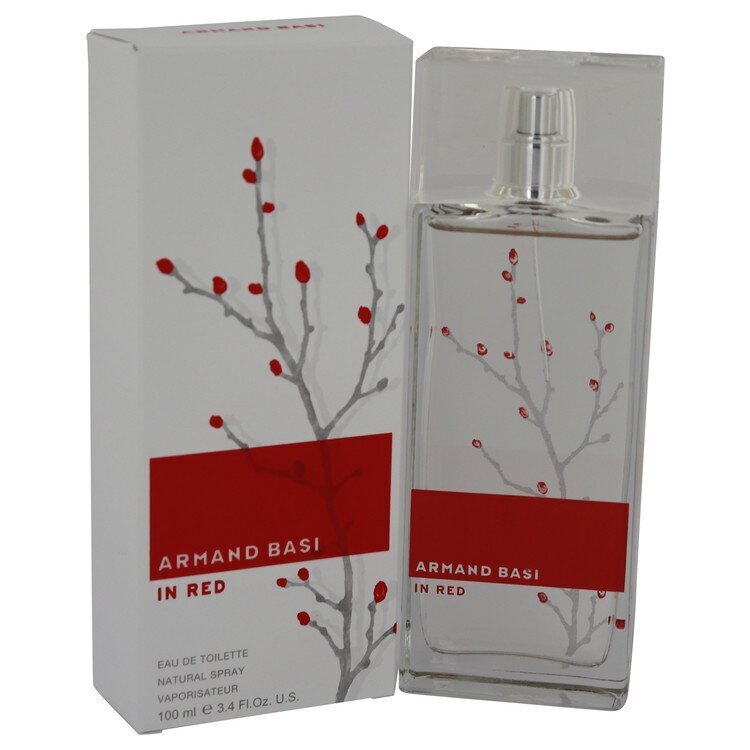 Naiste parfüüm In Red Armand Basi EDT (100 ml): Maht - 100 ml hind ja info | Naiste parfüümid | kaup24.ee