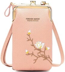 Маленькая женская сумочка T14, розовая цена и информация | Женские сумки | kaup24.ee