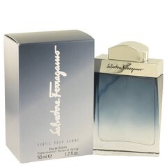 Tualettvesi Salvatore Ferragamo Subtil EDT meestele, 50 ml hind ja info | Meeste parfüümid | kaup24.ee