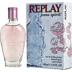 Replay Jeans Spirit! for Her EDT 60ml hind ja info | Naiste parfüümid | kaup24.ee