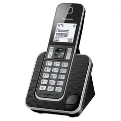 Panasonic KX-TGD310SPB, must цена и информация | Стационарные телефоны | kaup24.ee