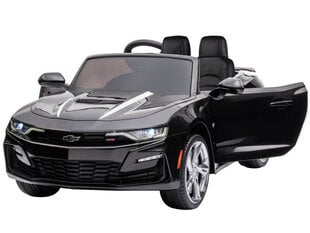 Chevrolet CAMARO ühekohaline elektriauto, must hind ja info | Laste elektriautod | kaup24.ee