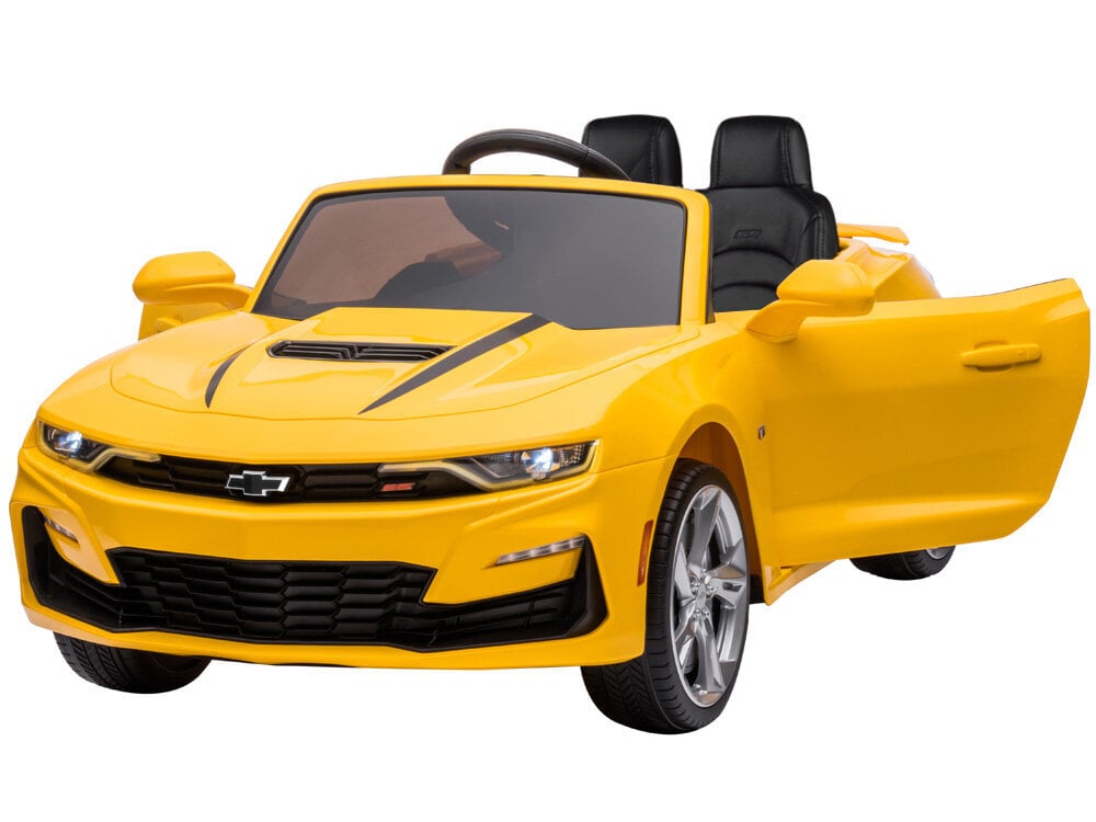 Chevrolet CAMARO ühekohaline elektriauto, must цена и информация | Laste elektriautod | kaup24.ee