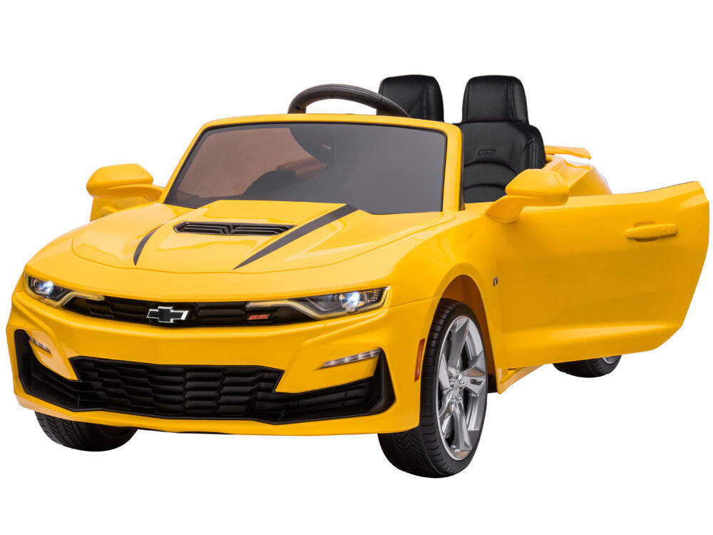 Chevrolet CAMARO ühekohaline elektriauto, valge цена и информация | Laste elektriautod | kaup24.ee